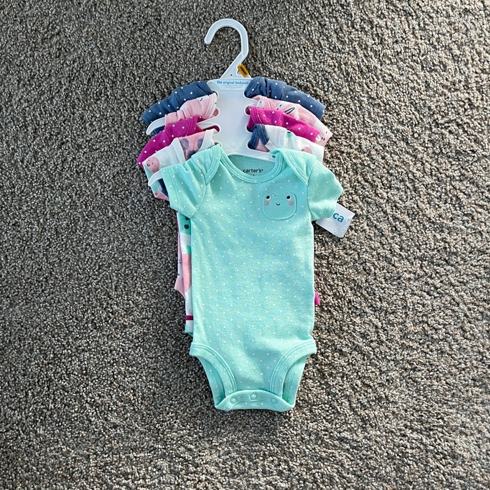 Carters Newborn girl onesies